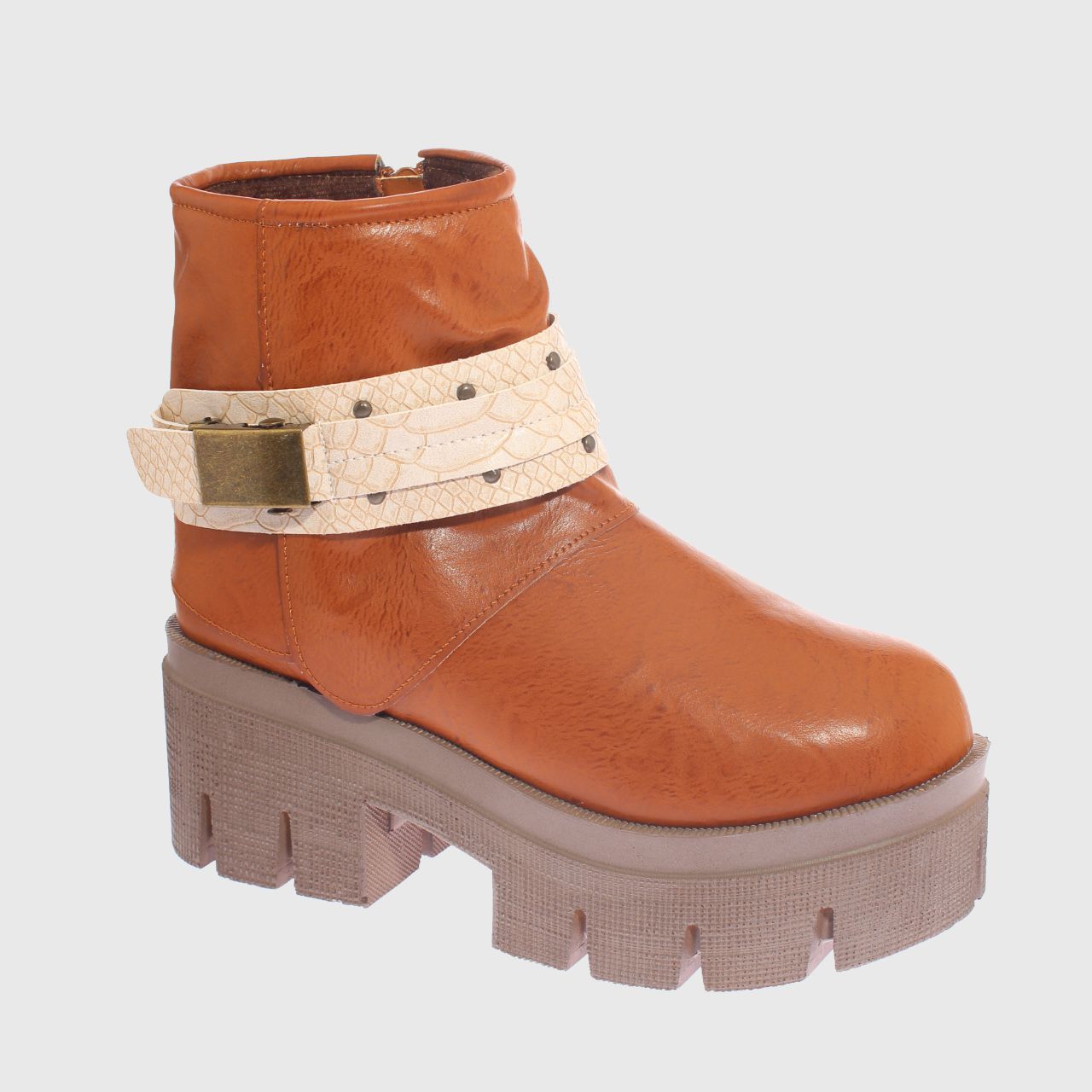 BOTIN KAKI VIA FRANCA ART. 5SG2035CROCOKAKI - 1