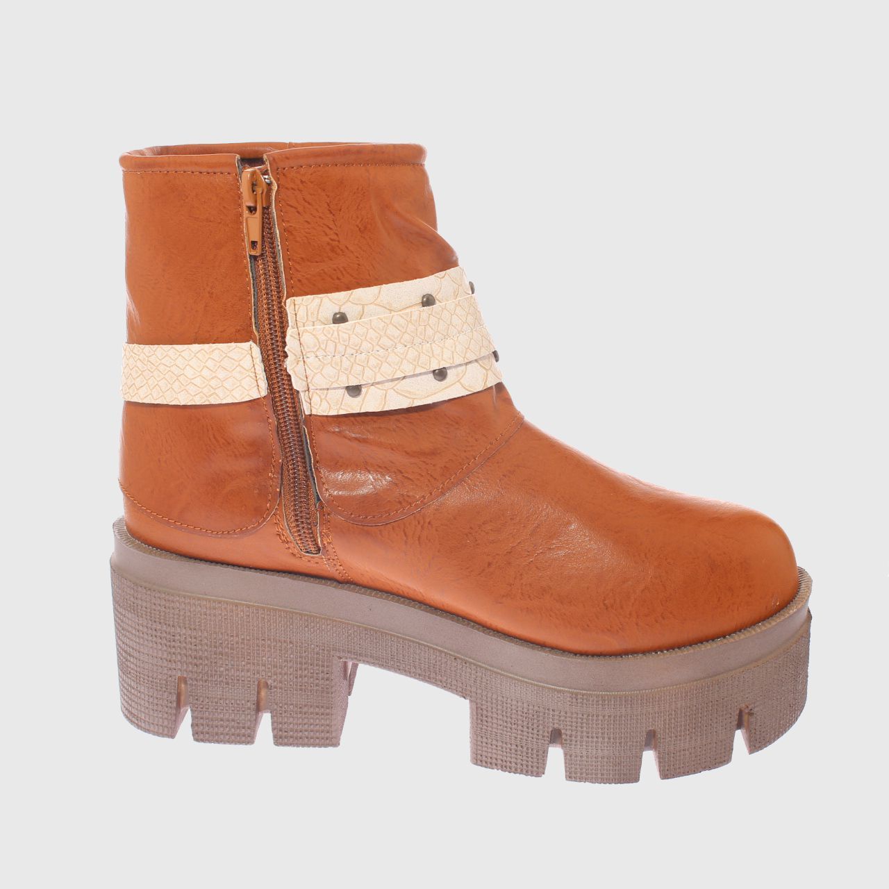 BOTIN KAKI VIA FRANCA ART. 5SG2035CROCOKAKI - 4