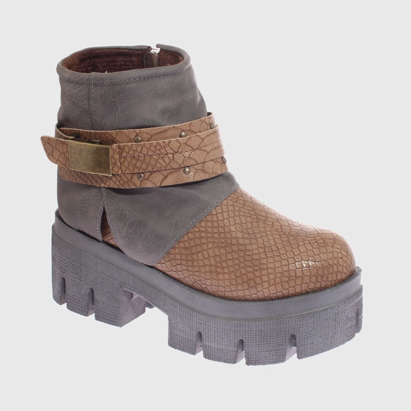 BOTIN TAUPE VIA FRANCA ART. 5SG2035CROCOTAUPE - 1