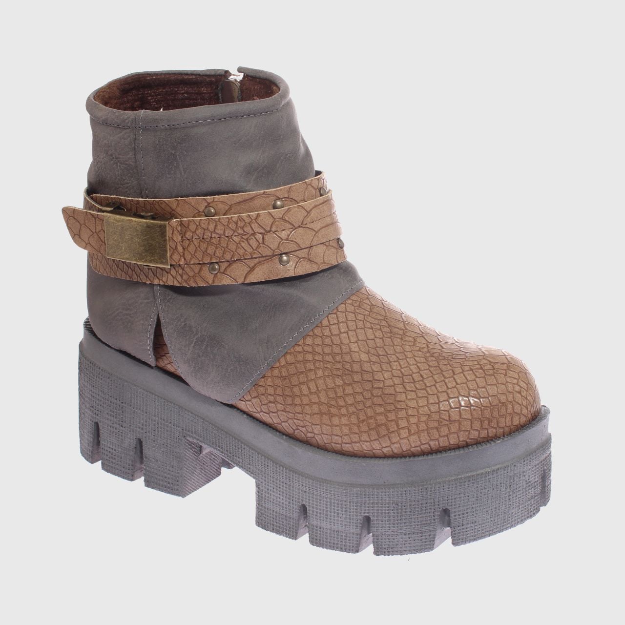 BOTIN TAUPE VIA FRANCA ART. 5SG2035CROCOTAUPE - 1