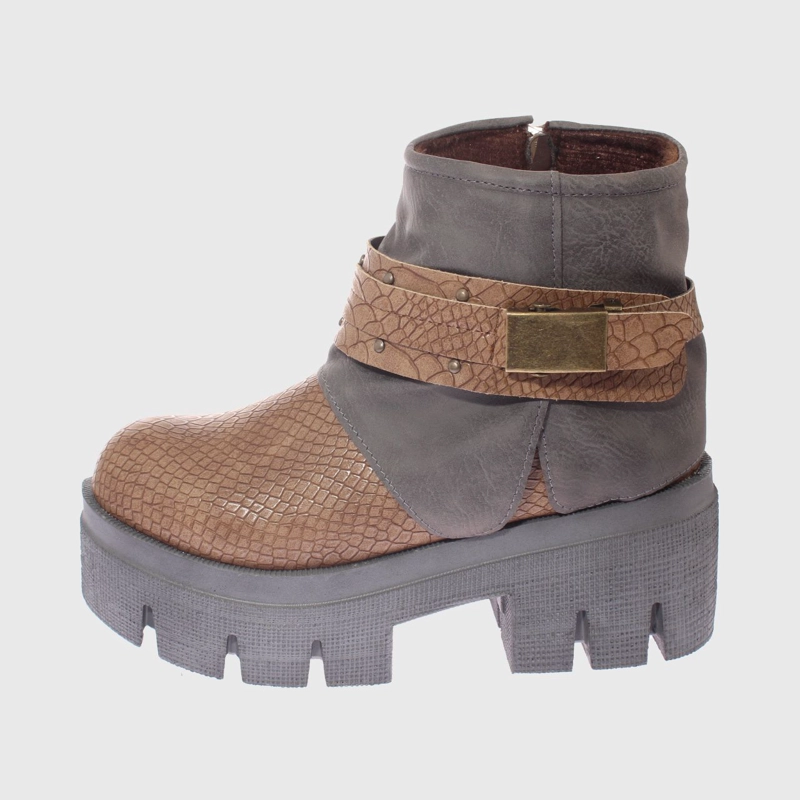 BOTIN TAUPE VIA FRANCA ART. 5SG2035CROCOTAUPE - 2