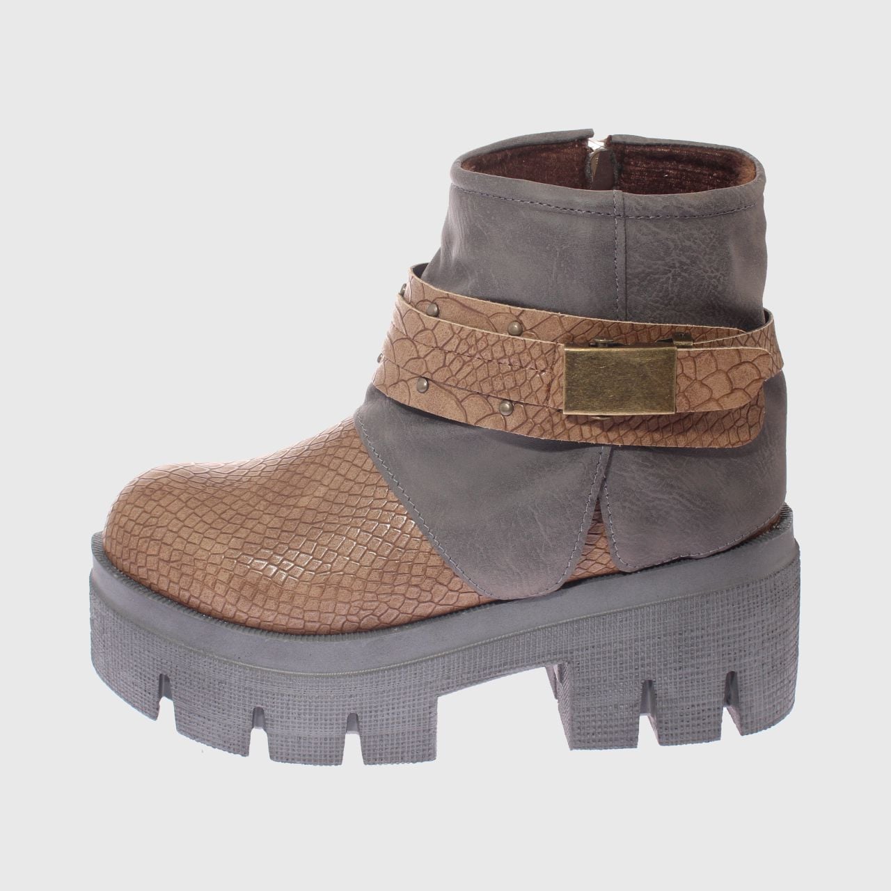 BOTIN TAUPE VIA FRANCA ART. 5SG2035CROCOTAUPE - 2