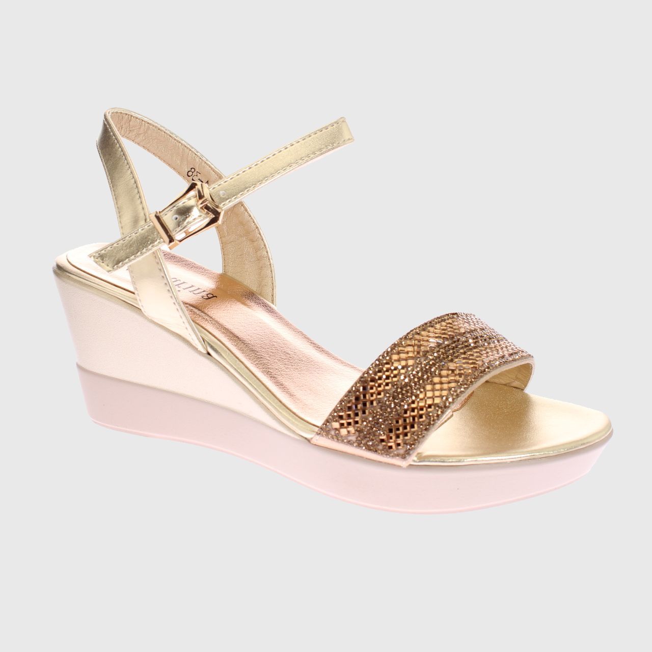 SANDALIAS MUJER VÍA FRANCA DORADO FIESTA ANDARINA ART. 5A9001GOLD - 1