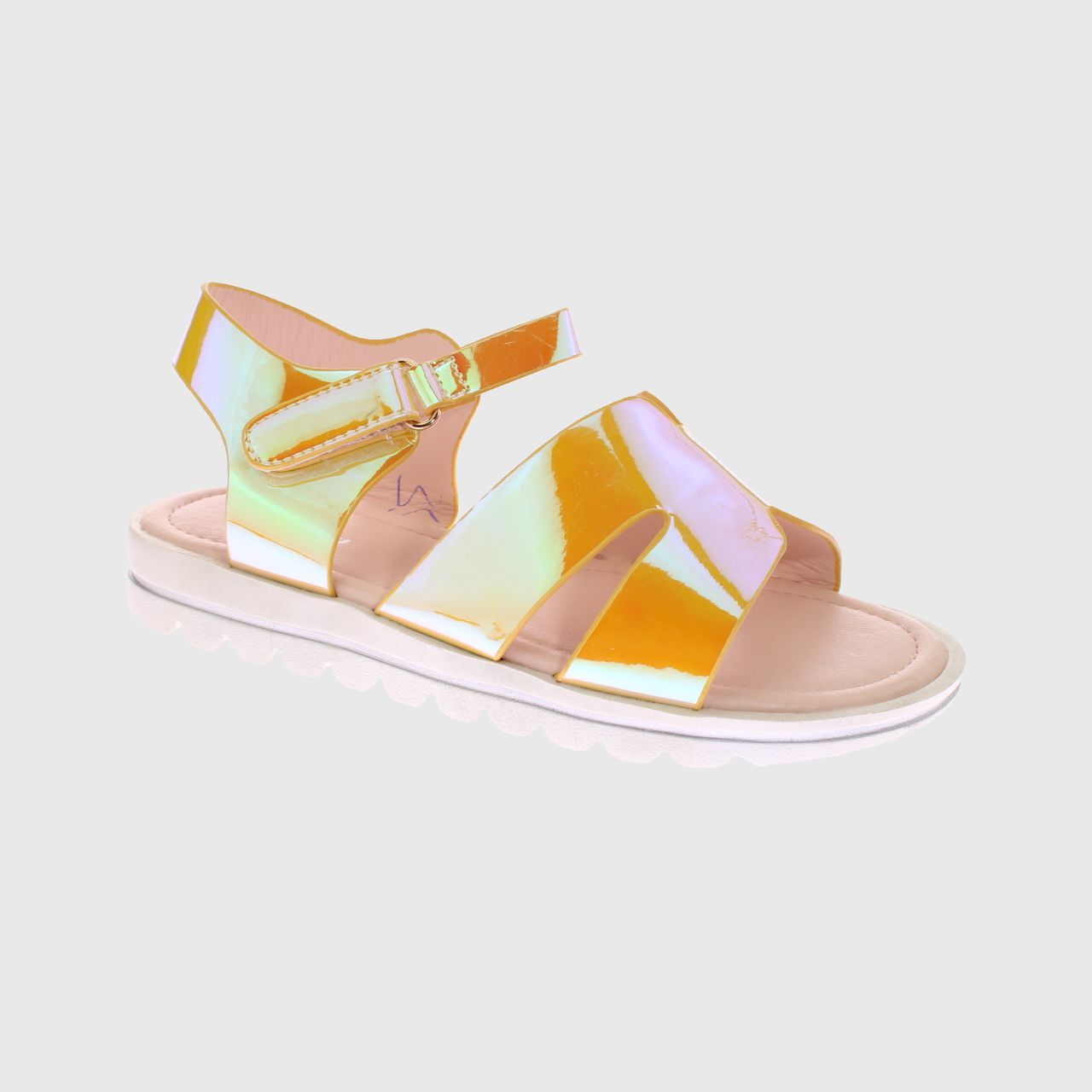 SANDALIAS NIÑA VÍA FRANCA AMARILLO TORNASOL ANDARINA ART. 3SM003LYELLOW - 1
