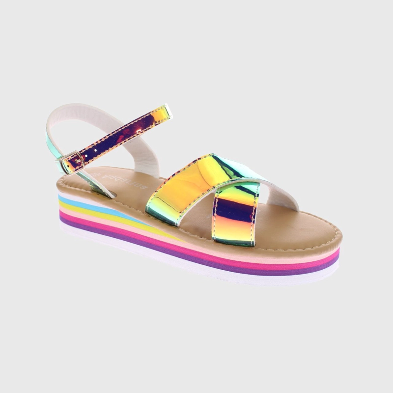 SANDALIAS NIÑA VÍA FRANCA DORADO TORNASOL ANDARINA ART. 3SY029GOLD - 1