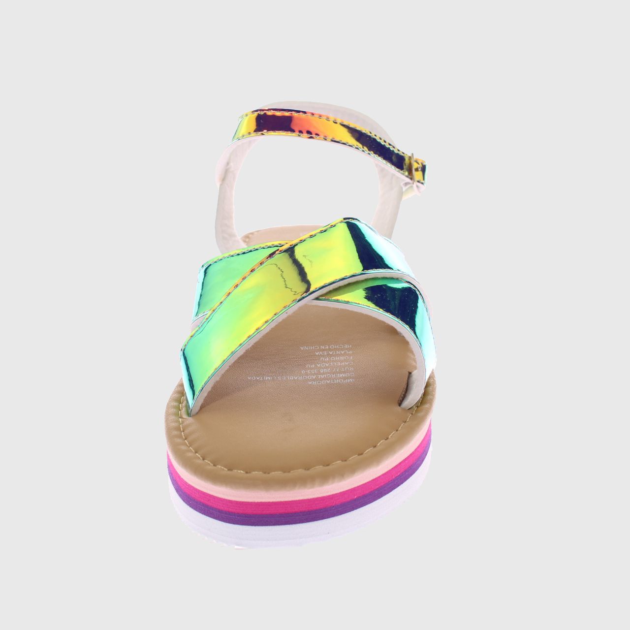 SANDALIAS NIÑA VÍA FRANCA DORADO TORNASOL ANDARINA ART. 3SY029GOLD - 3