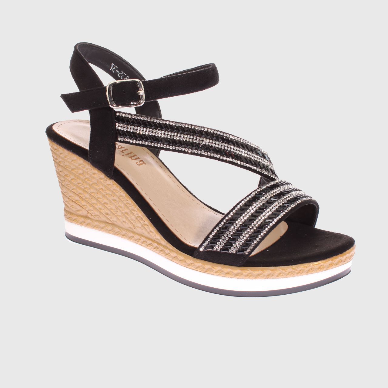 SANDALIAS MUJER VÍA FRANCA NEGRO TERRAPLÉN ANDARINA ART. 5A89835BLACK - 1