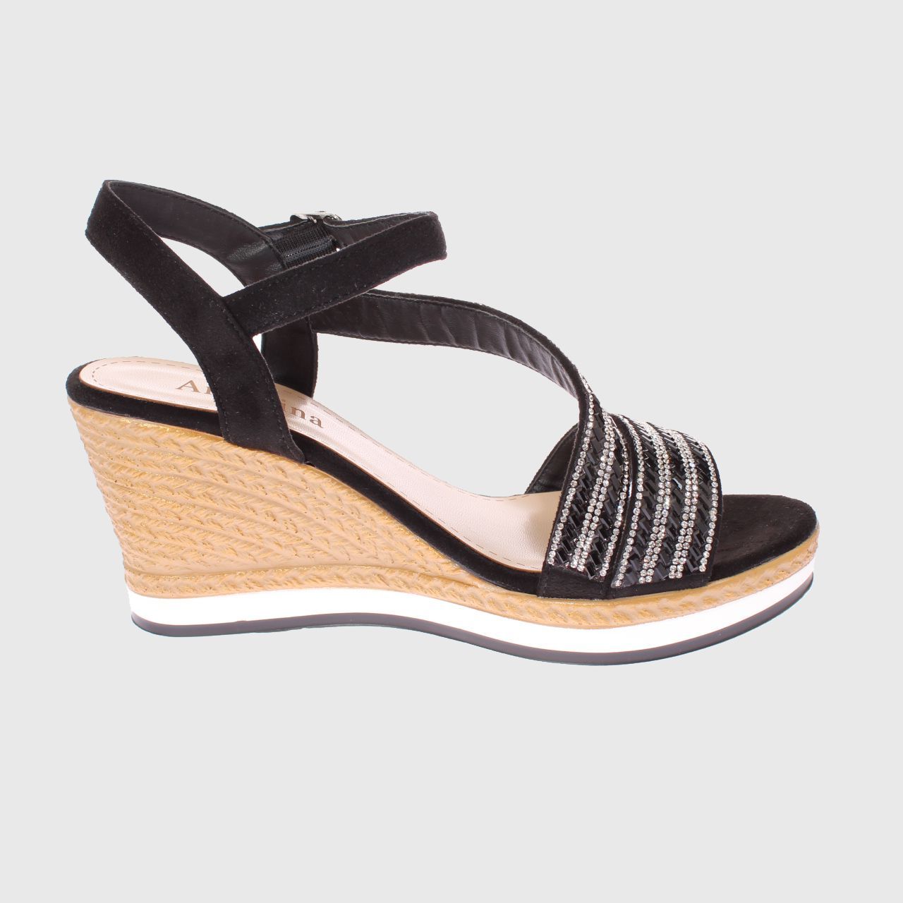 SANDALIAS MUJER VÍA FRANCA NEGRO TERRAPLÉN ANDARINA ART. 5A89835BLACK - 4
