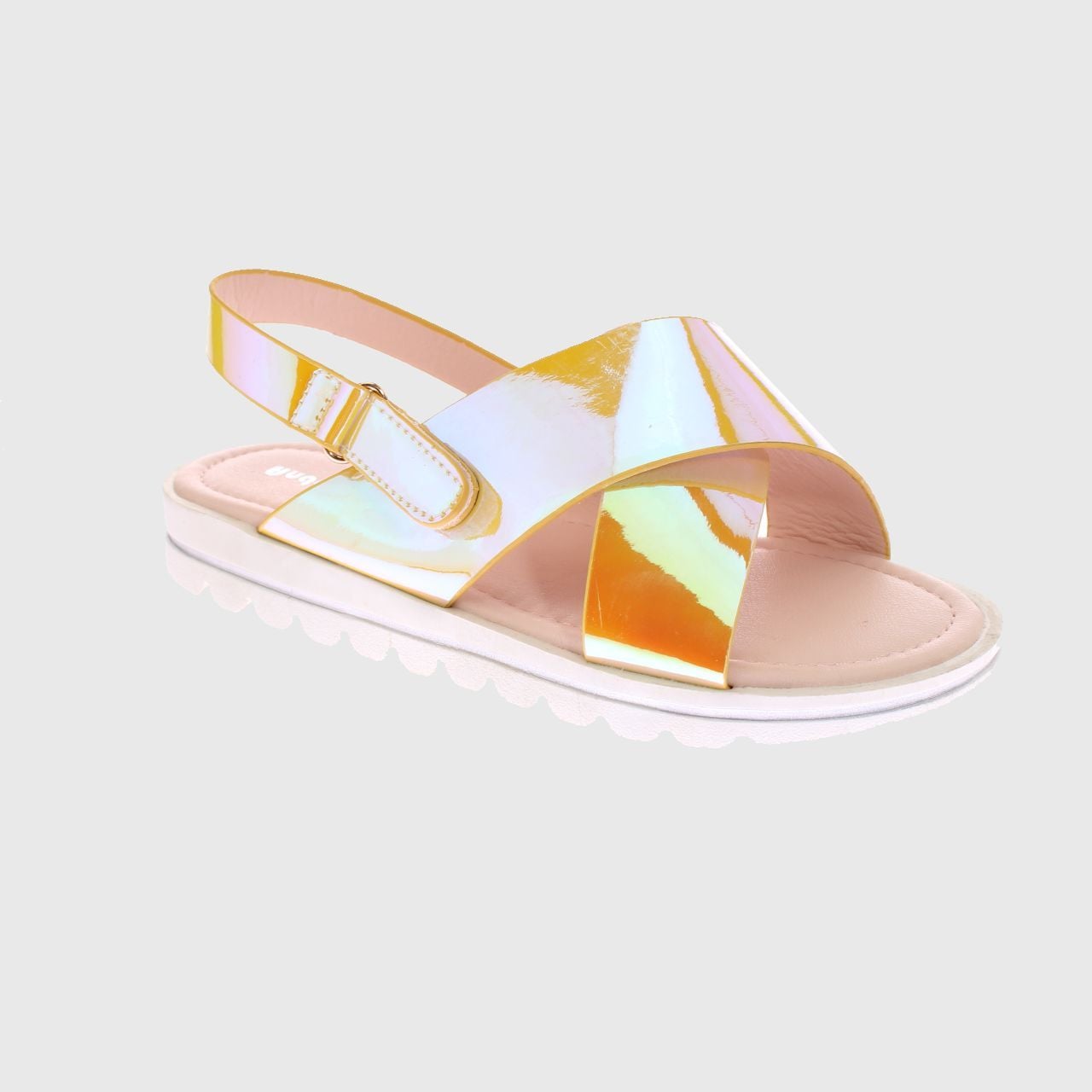 SANDALIAS NIÑA VÍA FRANCA AMARILLO TORNASOL ANDARINA ART. 3SM001LYELLOW - 1
