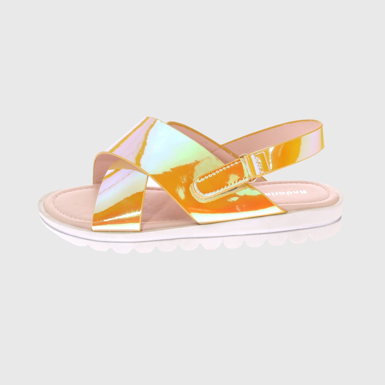 SANDALIAS NIÑA VÍA FRANCA AMARILLO TORNASOL ANDARINA ART. 3SM001LYELLOW - 2