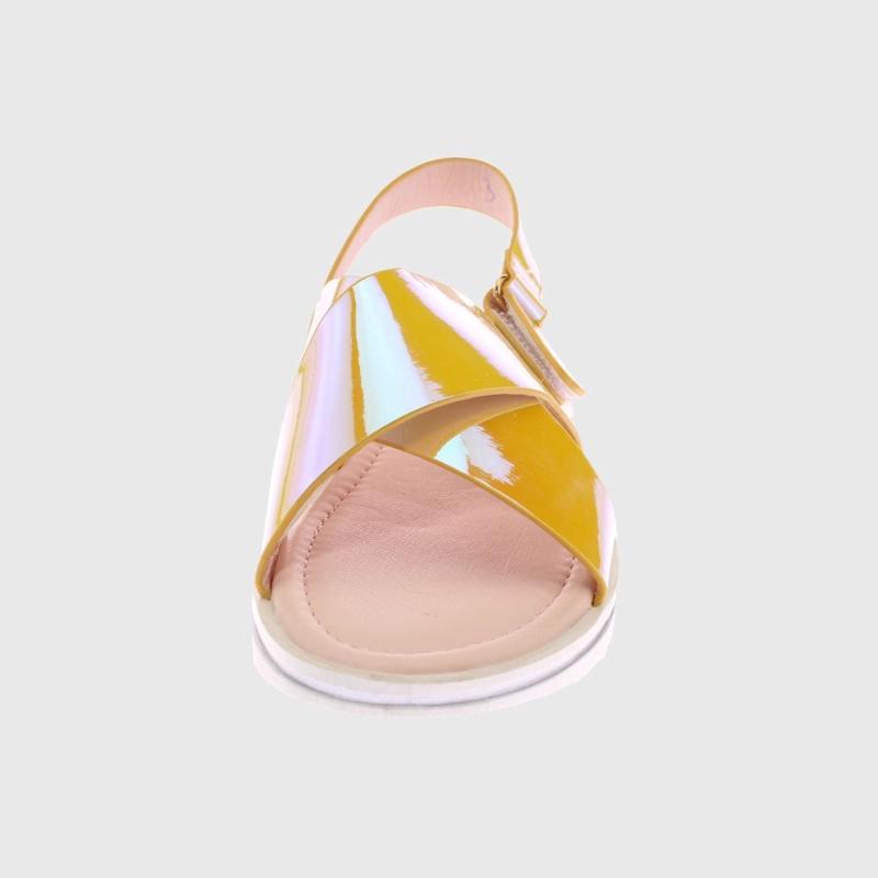 SANDALIAS NIÑA VÍA FRANCA AMARILLO TORNASOL ANDARINA ART. 3SM001LYELLOW - 3
