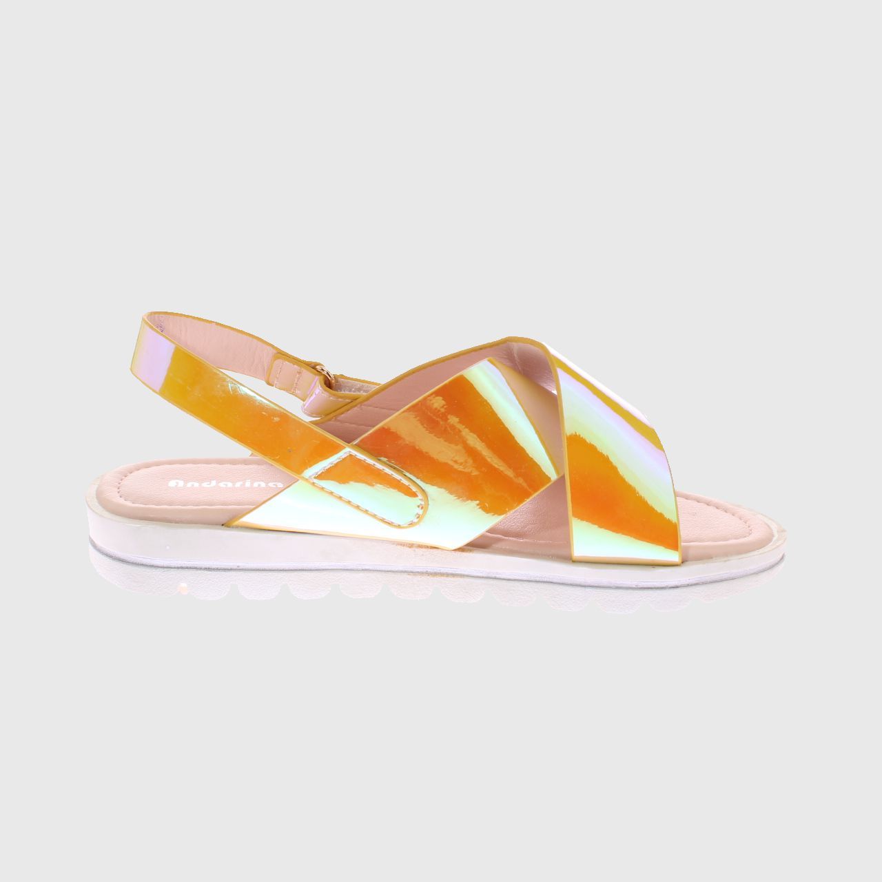 SANDALIAS NIÑA VÍA FRANCA AMARILLO TORNASOL ANDARINA ART. 3SM001LYELLOW - 4