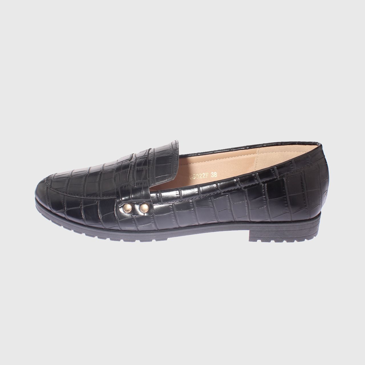 MOCASINES MUJER VIA FRANCA NEGRO I-RUN ART. 5G9022F3 - 2