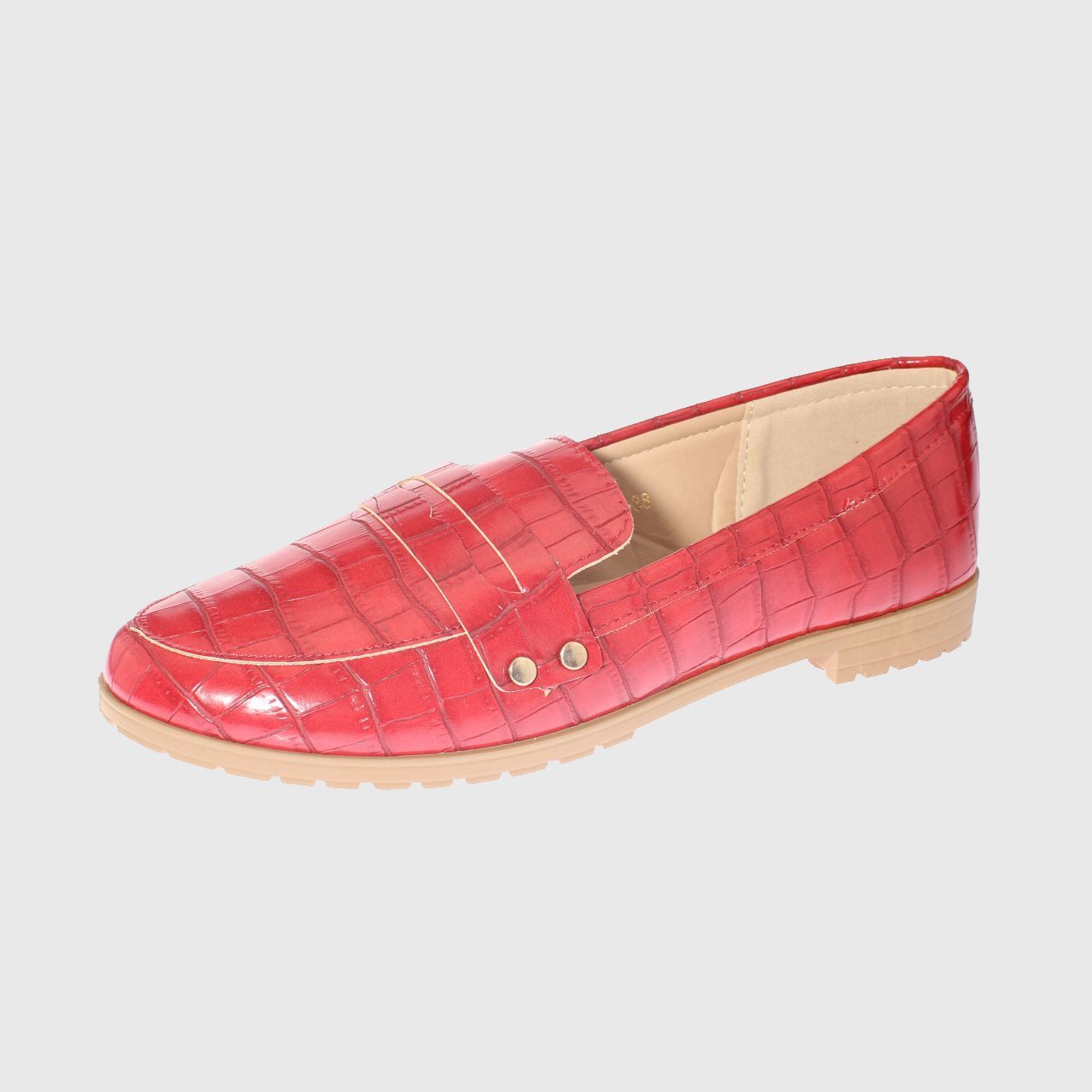 MOCASINES MUJER VIA FRANCA ROJO I-RUN ART. 5G9022F3 - 2