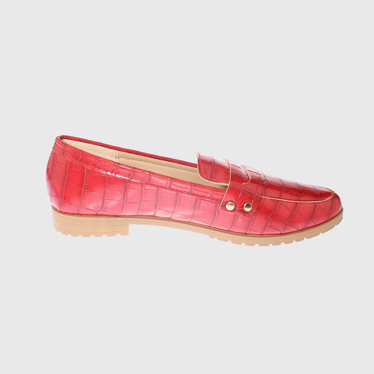 MOCASINES MUJER VIA FRANCA ROJO I-RUN ART. 5G9022F3 - 4