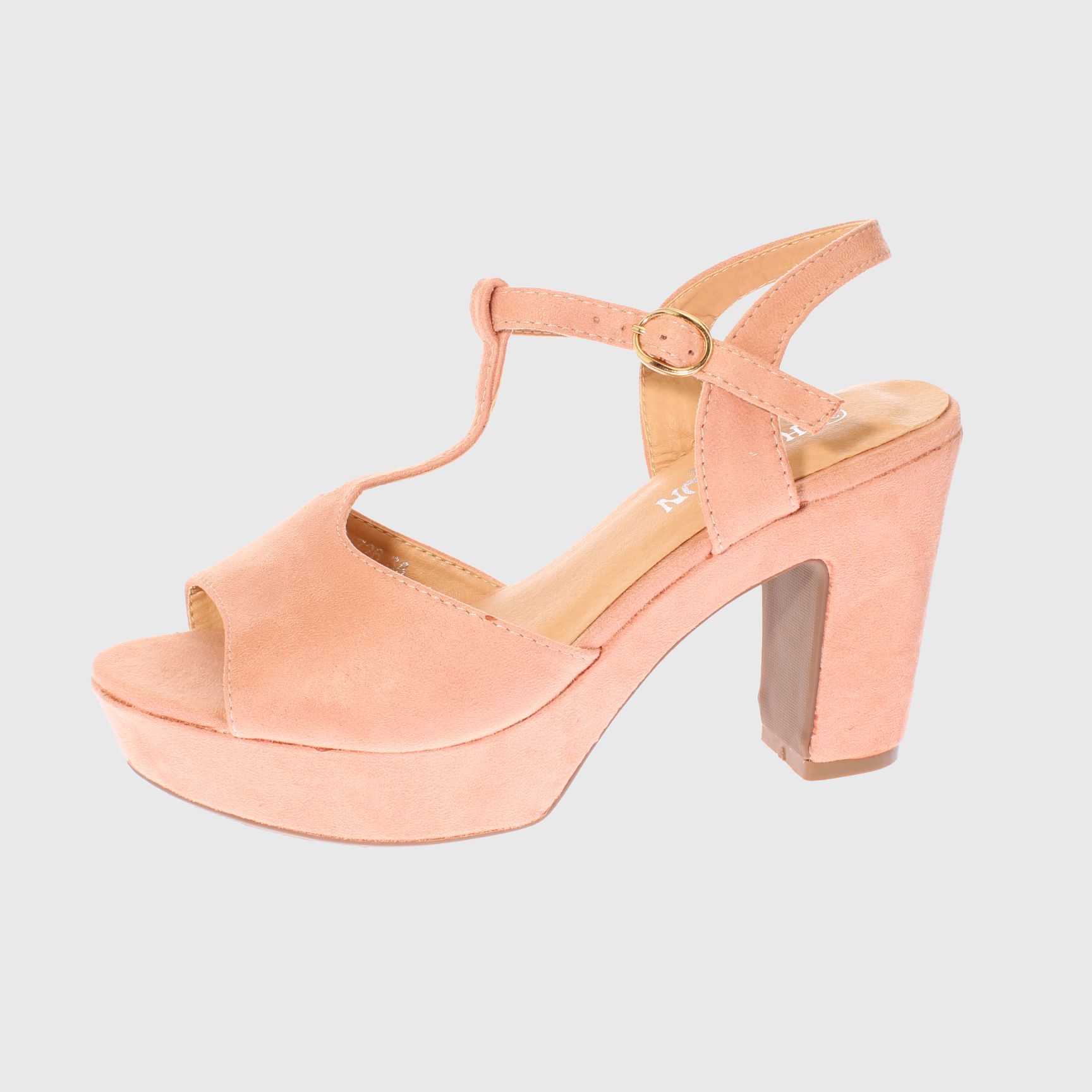 SANDALIAS MUJER VÍA FRANCA ROSA TACÓN HUALUN ART. 5HLC726PINK - 2