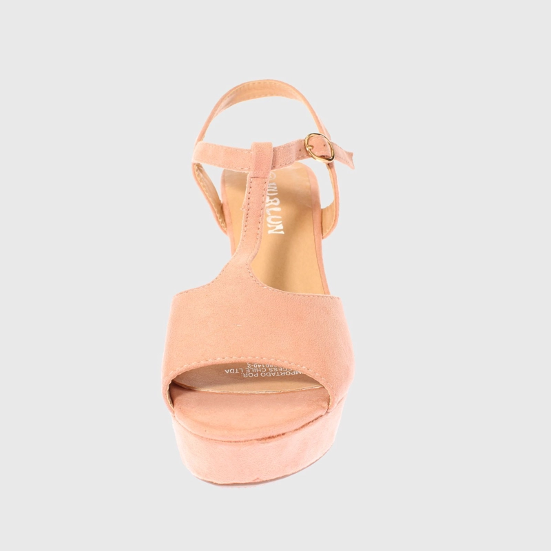 SANDALIAS MUJER VÍA FRANCA ROSA TACÓN HUALUN ART. 5HLC726PINK - 3
