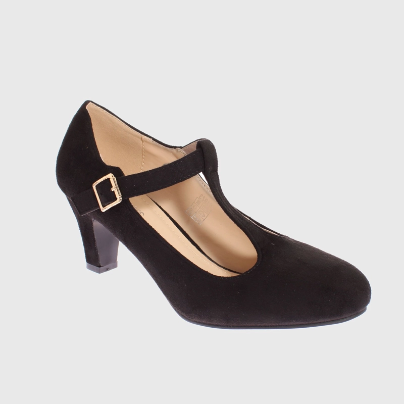 ZAPATO TACO NEGRO CELLINA ART. 5G1923 NEGRO - 1
