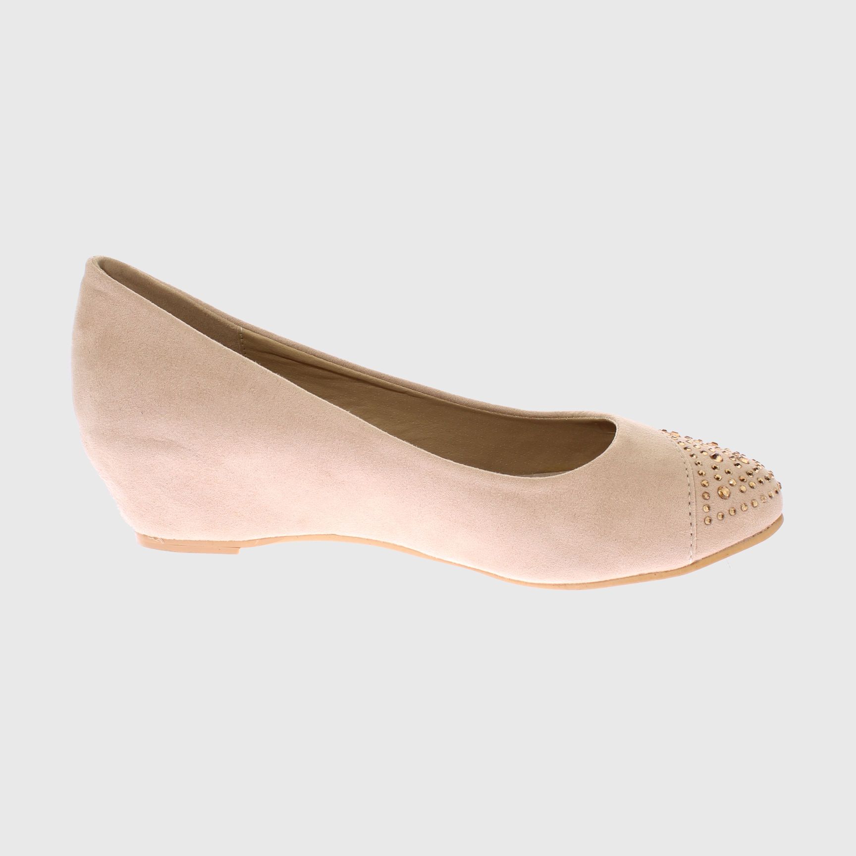 BALLERINAS MUJER VIA FRANCA CRISTAL CELLINA ART. 5F1463 BEIGE - 1