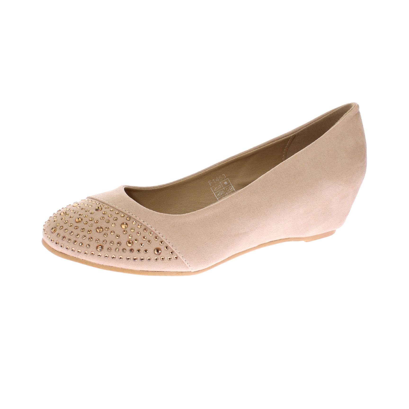 BALLERINAS MUJER VIA FRANCA CRISTAL CELLINA ART. 5F1463 BEIGE - 4