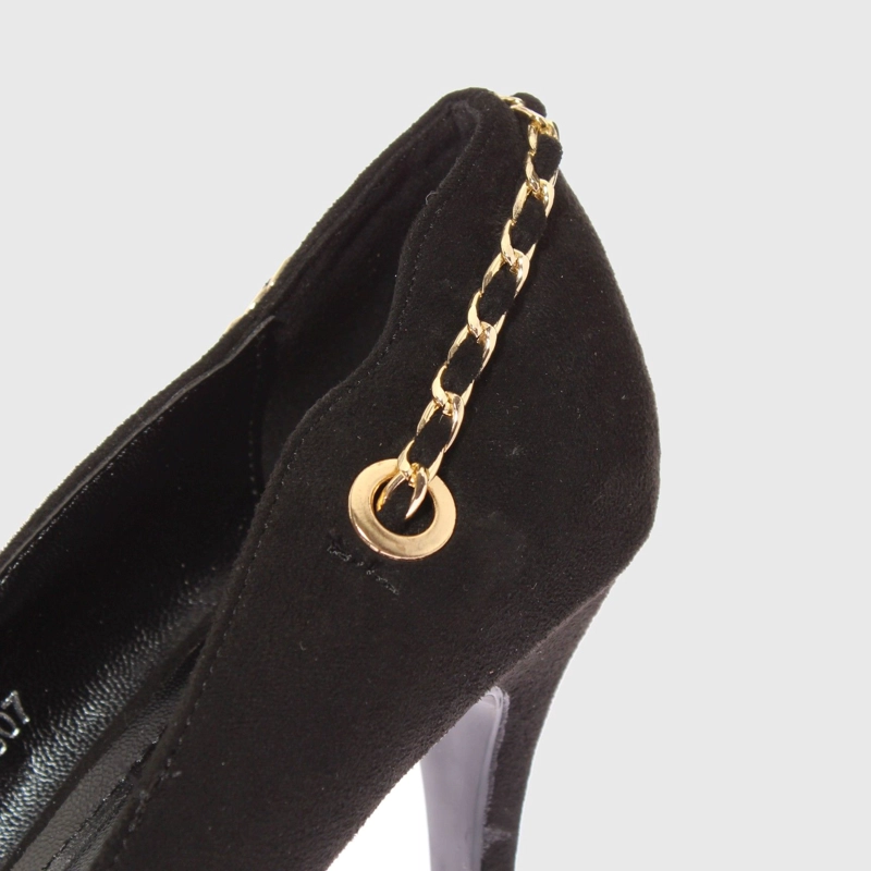 ZAPATO TACO NEGRO CELLINA ART. 5SJ1807 NEGRO - 5