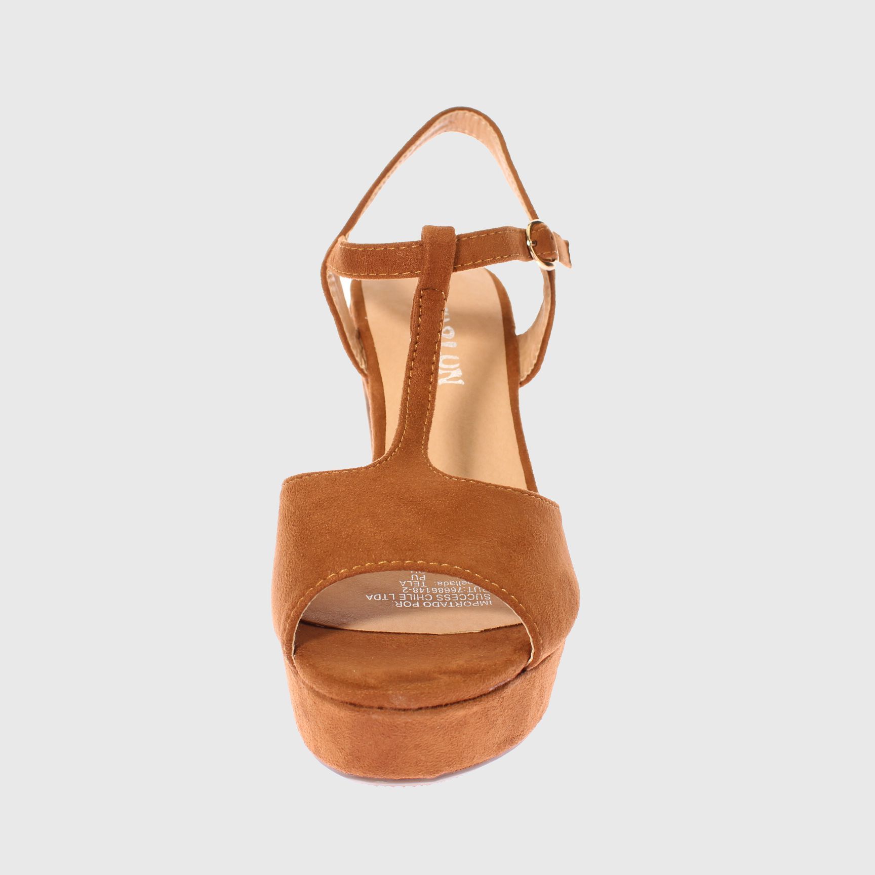SANDALIAS MUJER VÍA FRANCA CAMEL TACÓN HUALUN ART. 5HLC726CAMEL - 3