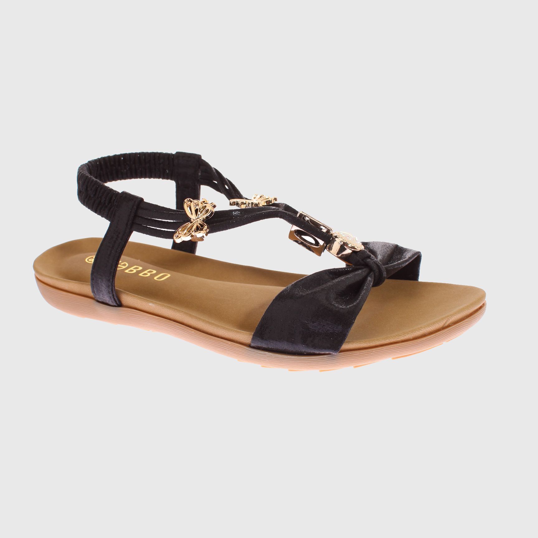 SANDALIAS MUJER VÍA FRANCA NEGRO ART. 51209B2029BLACK - 1