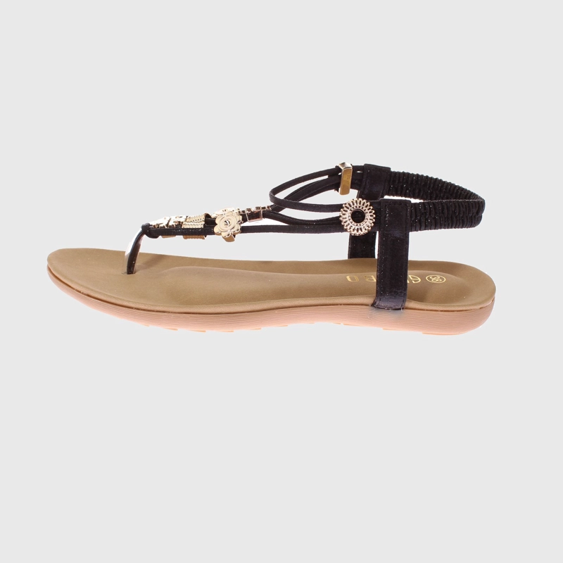 SANDALIAS MUJER VÍA FRANCA NEGRO ART. 51209B2027BLACK - 2