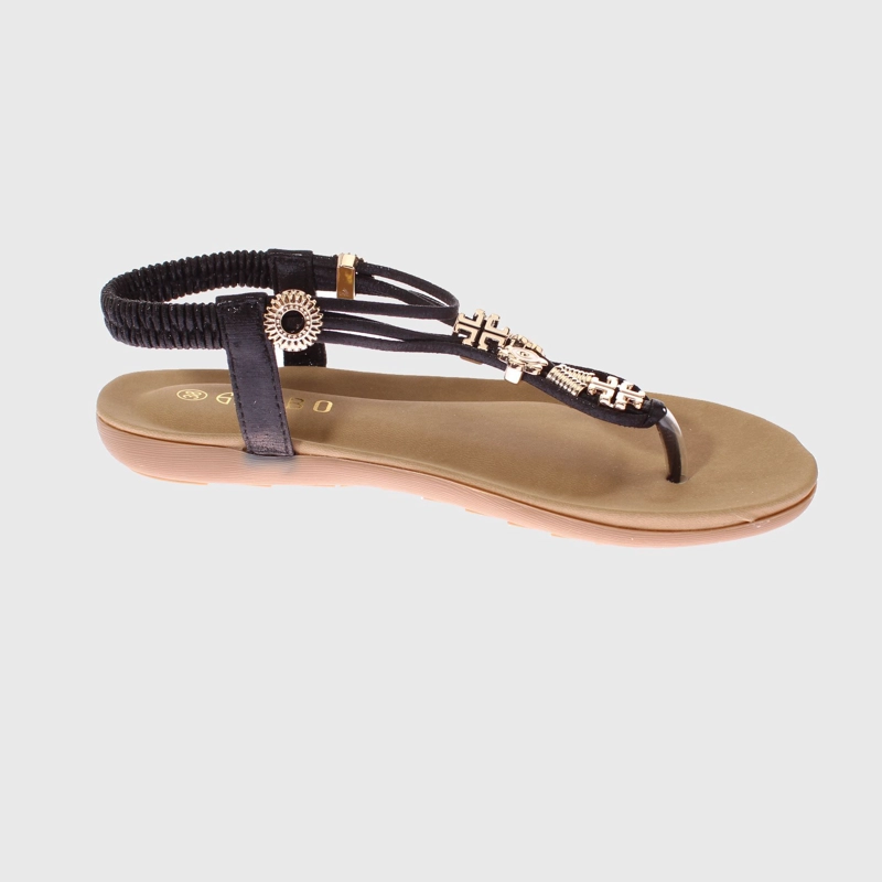 SANDALIAS MUJER VÍA FRANCA NEGRO ART. 51209B2027BLACK - 4