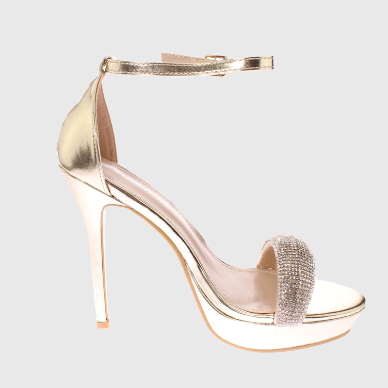 SANDALIAS MUJER VIA FRANCA FIESTA ORO ANDARINA ART. 5M220ORO - 4