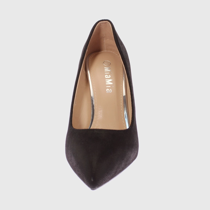 ZAPATO TACO NEGRO MIA MIA ART. 5281BLACK - 3