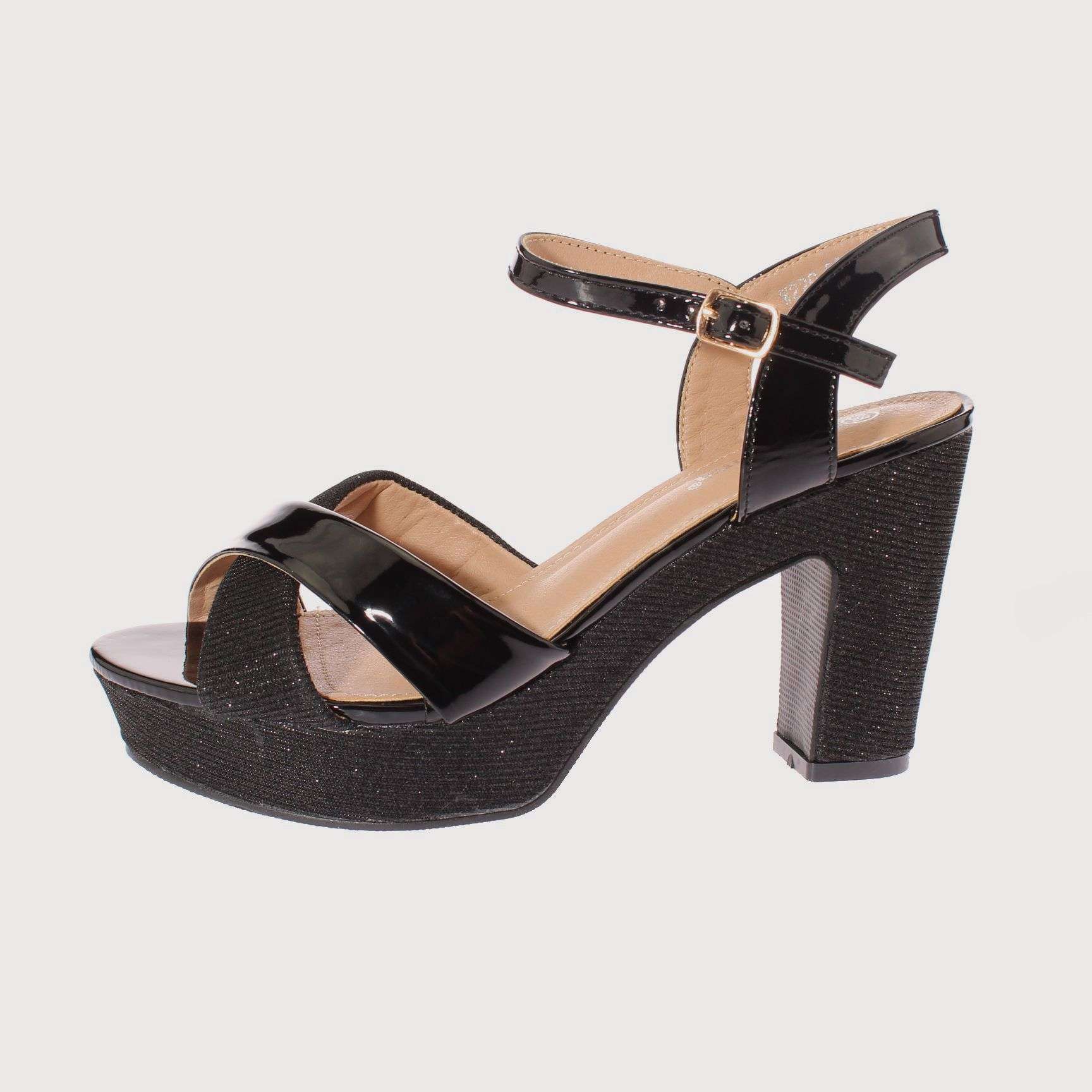 SANDALIAS MUJER VÍA FRANCA NEGRO FIESTA ANDARINA ART. 5W220BLACK - 2