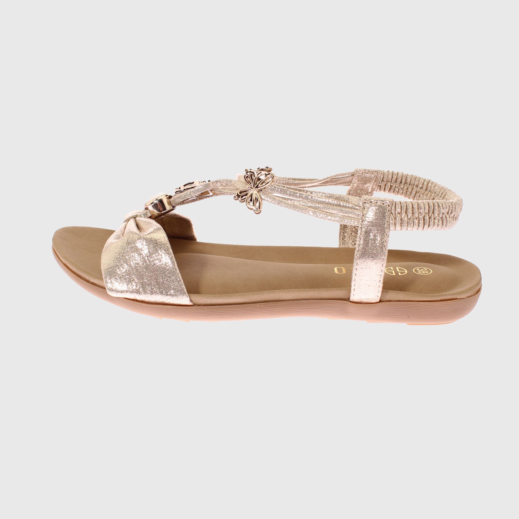 SANDALIAS MUJER VÍA FRANCA DORADO ART. 51209B2029GOLD - 3