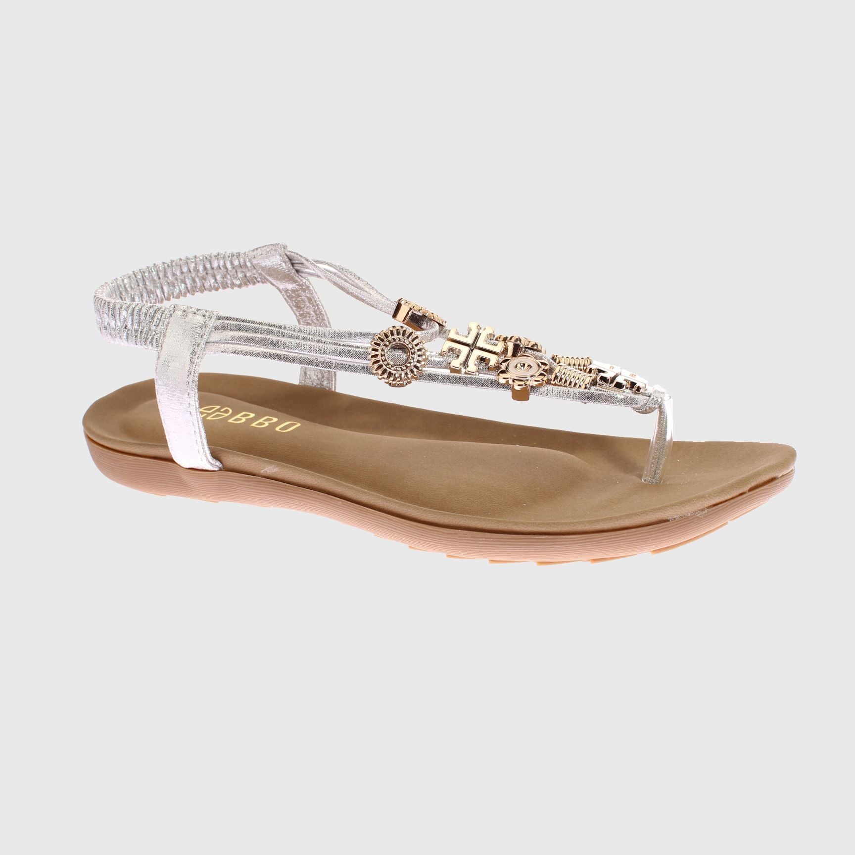 SANDALIA PLATA VIA FRANCA ART. 51209B2027SILVER - 1