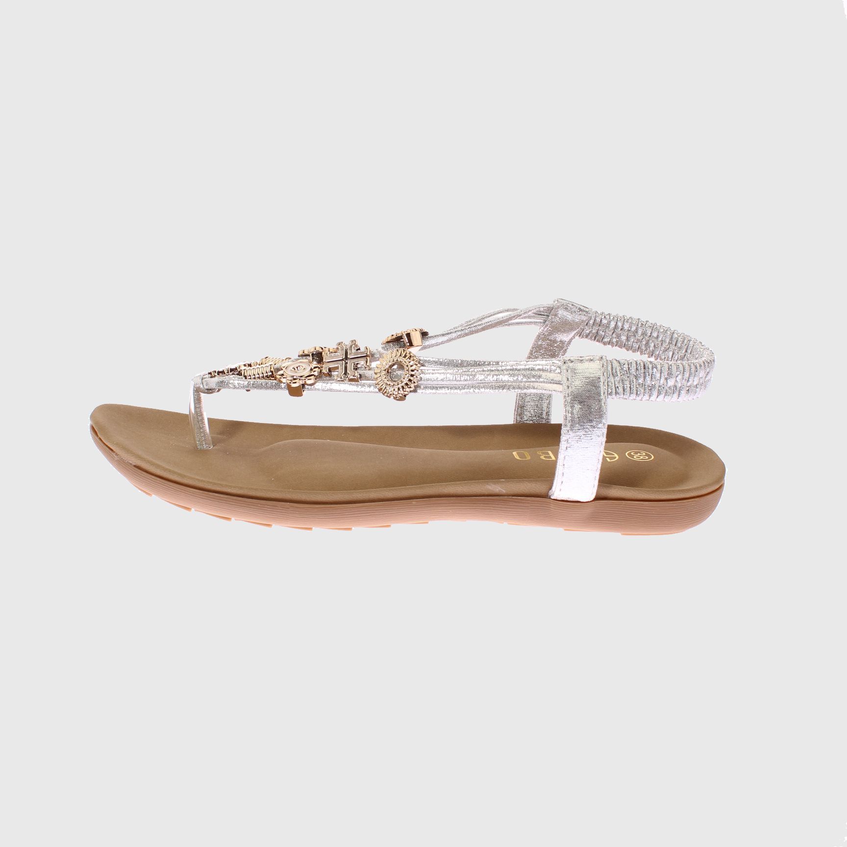 SANDALIA PLATA VIA FRANCA ART. 51209B2027SILVER - 2