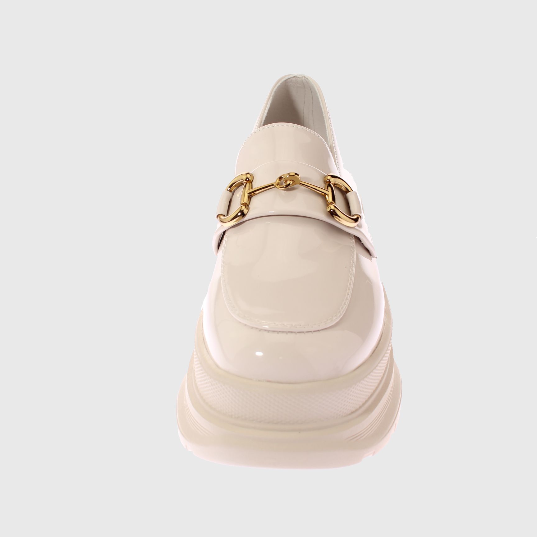 MOCASINES MUJER VIA FRANCA BLANCO TERRAPLEN ART. 52111B31270BEIGE - 3