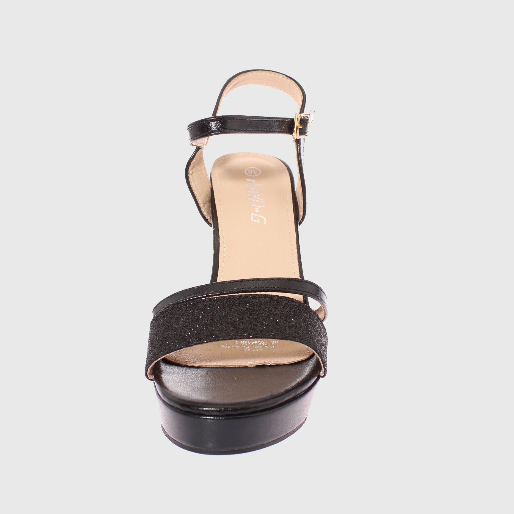 SANDALIAS MUJER VIA FRANCA FIESTA PAND-G ART. 5PG23191 NEGRO - 3