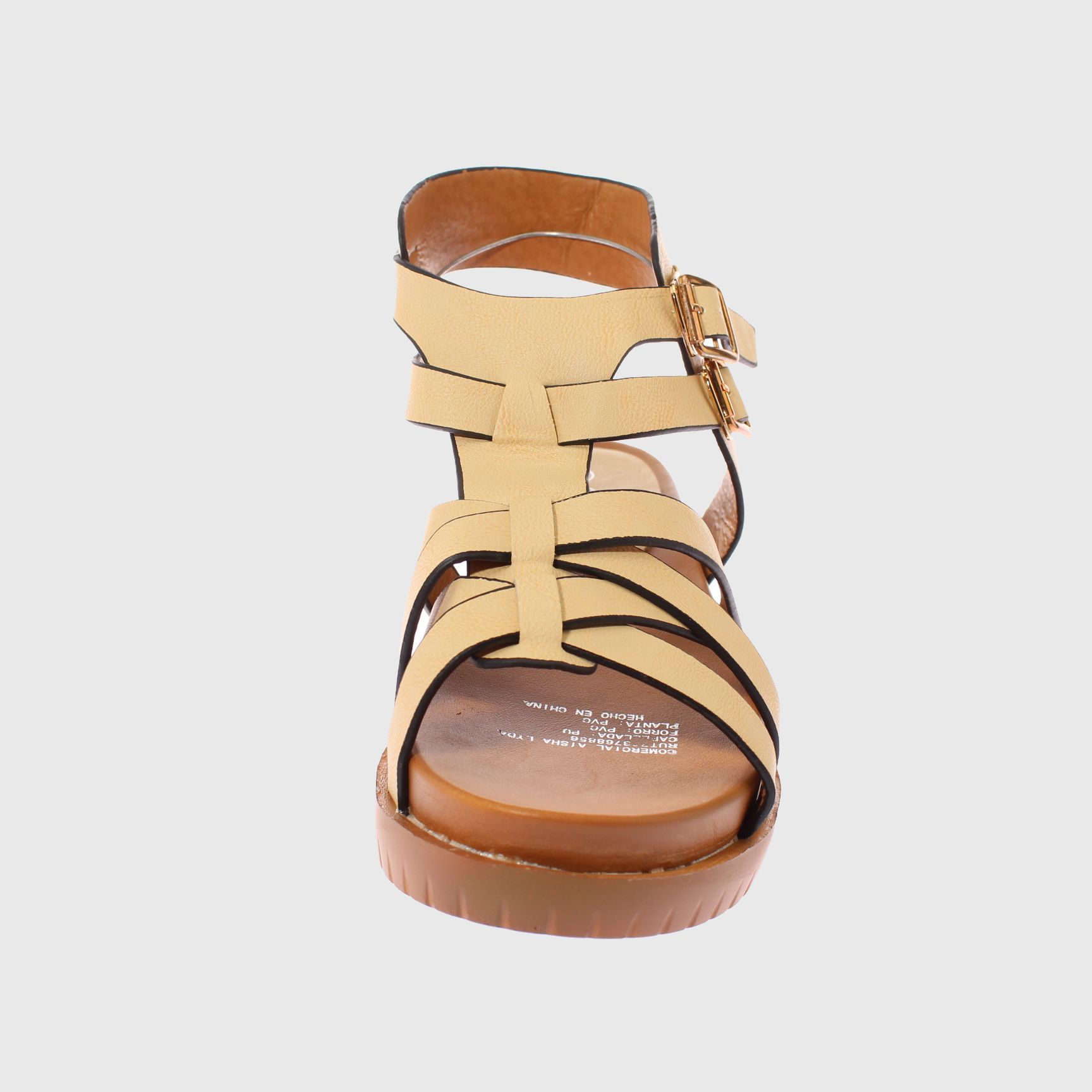 SANDALIAS MUJER VIA FRANCA BEIGE ART. 5LXN1174 - 3