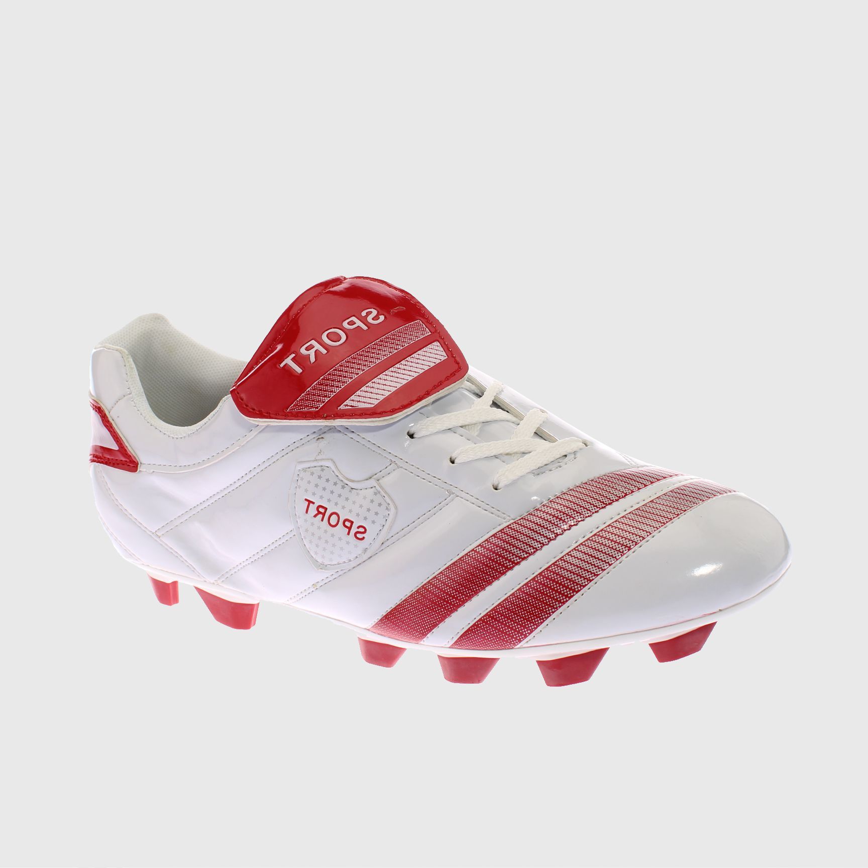 ZAPATO FUTBOL BLANCO/ ROJO VÍA FRANCA ART. 8A1161WHITE - 1