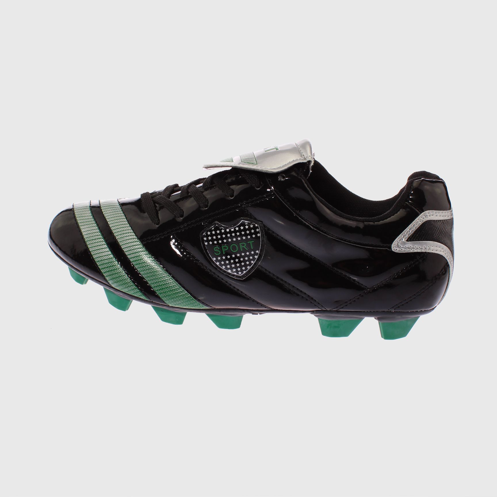 ZAPATO FUTBOL NEGRO/PLATA VÍA FRANCA ART. 8A1161BLACK - 2