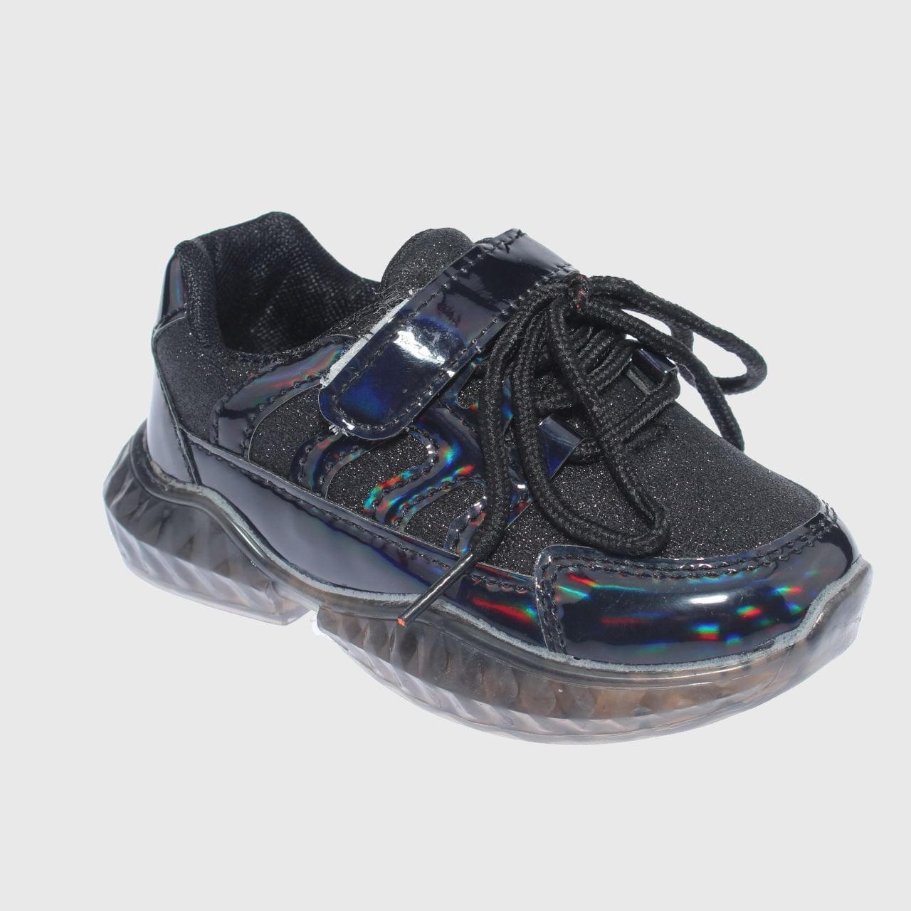 ZAPATILLAS NIÑO VIA FRANCA CASUALES NEGRO LUCES ART. 32910E2070101BLACK - 1