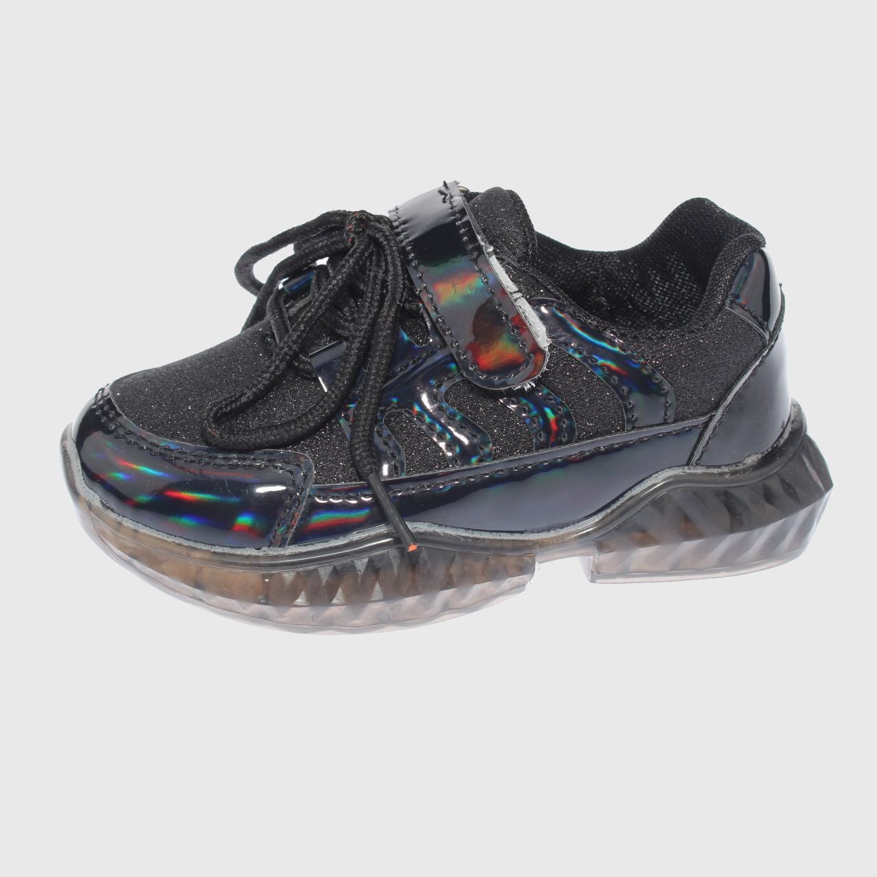 ZAPATILLAS NIÑO VIA FRANCA CASUALES NEGRO LUCES ART. 32910E2070101BLACK - 2