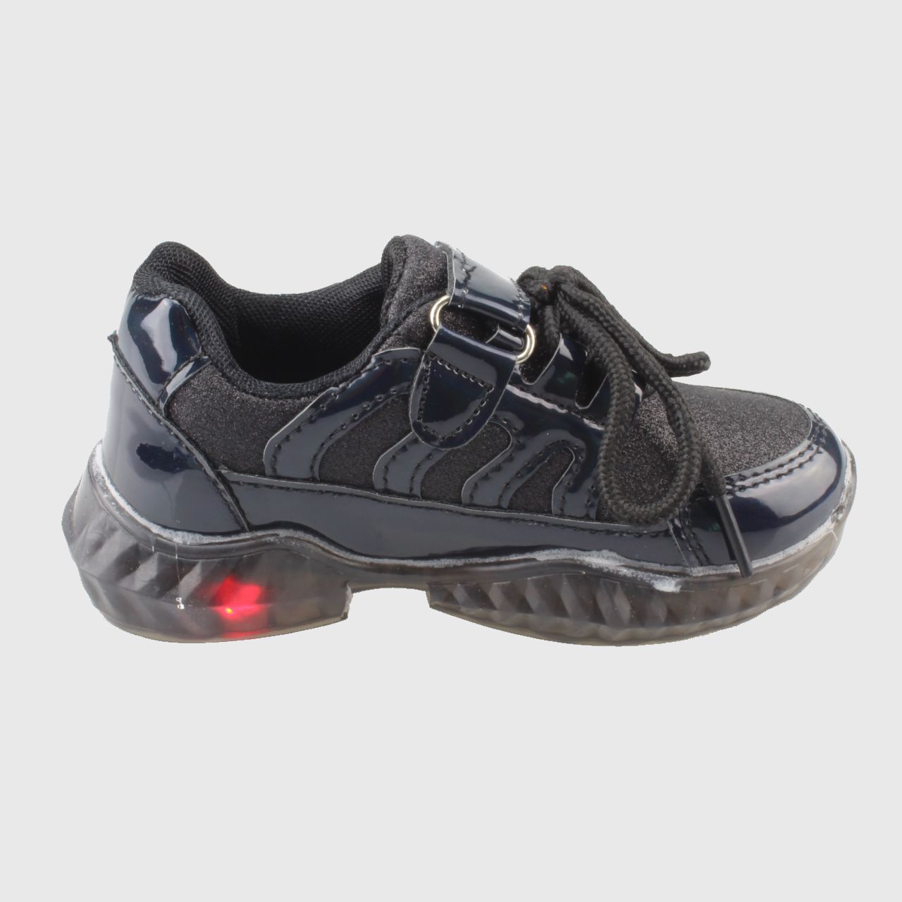 ZAPATILLAS NIÑO VIA FRANCA CASUALES NEGRO LUCES ART. 32910E2070101BLACK - 4