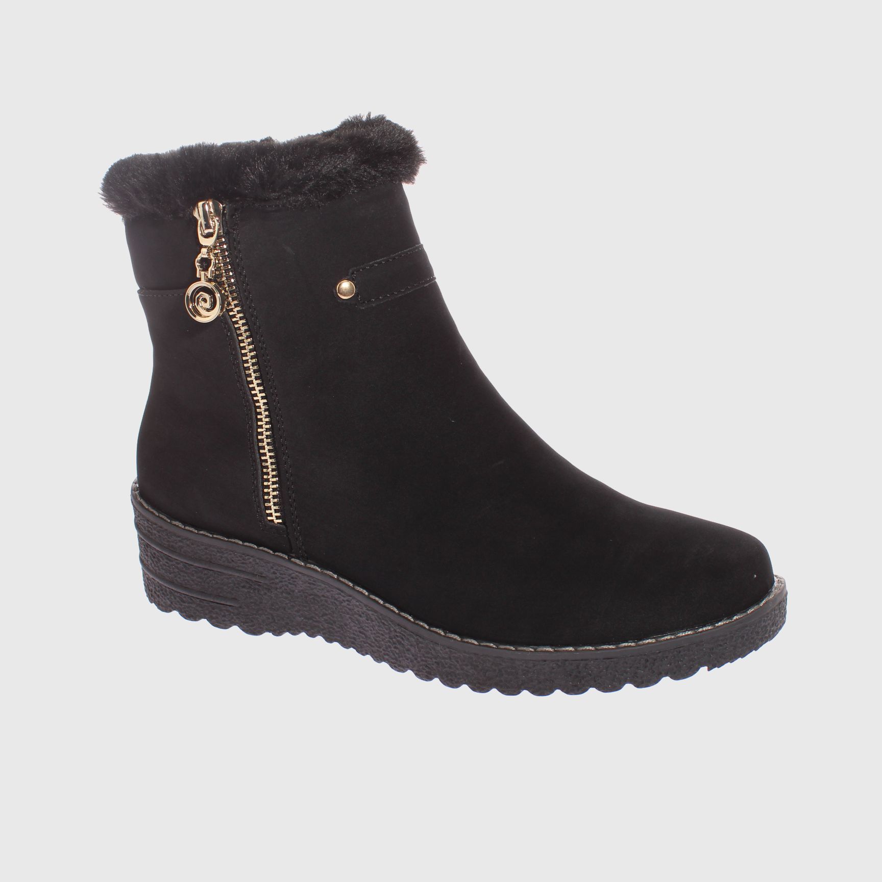 BOTIN NEGRO VÍA FRANCA ART. 512085401 NEGRO - 1