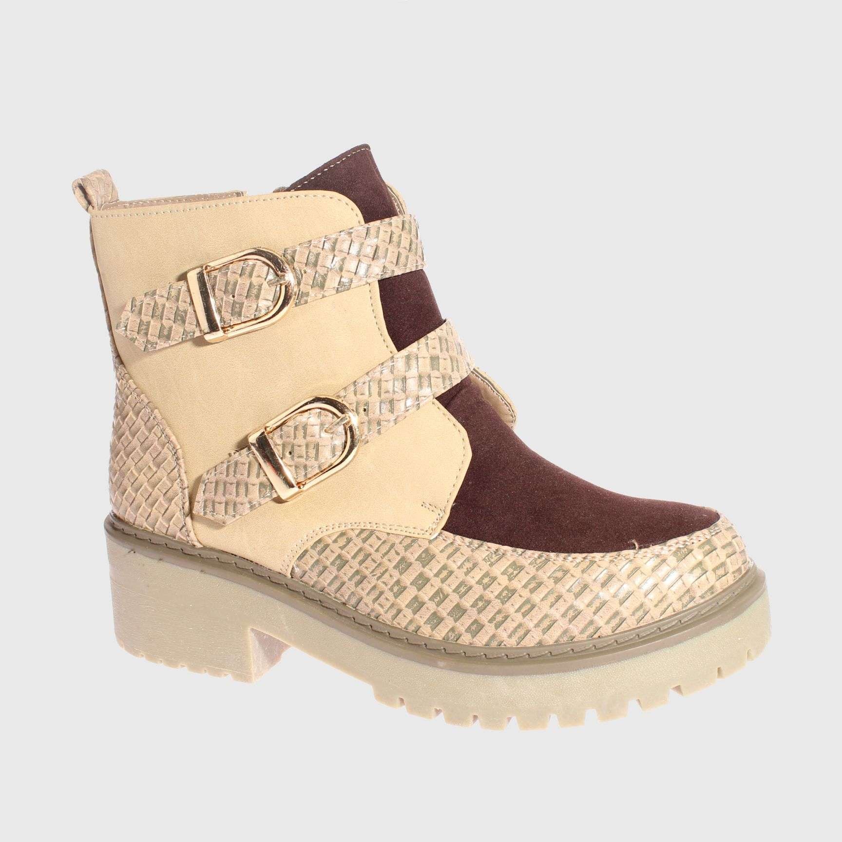 BOTIN BEIGE VIA FRANCA ART. 5HC13693BEIGE - 1
