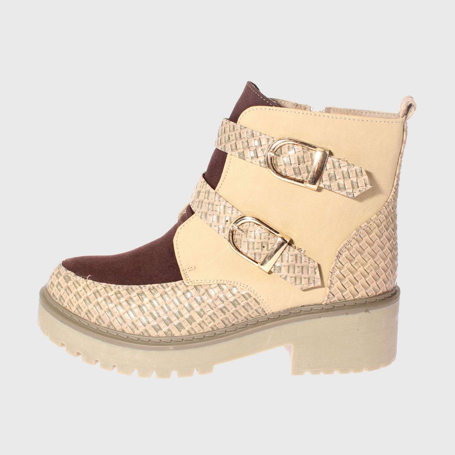 BOTIN BEIGE VIA FRANCA ART. 5HC13693BEIGE - 2