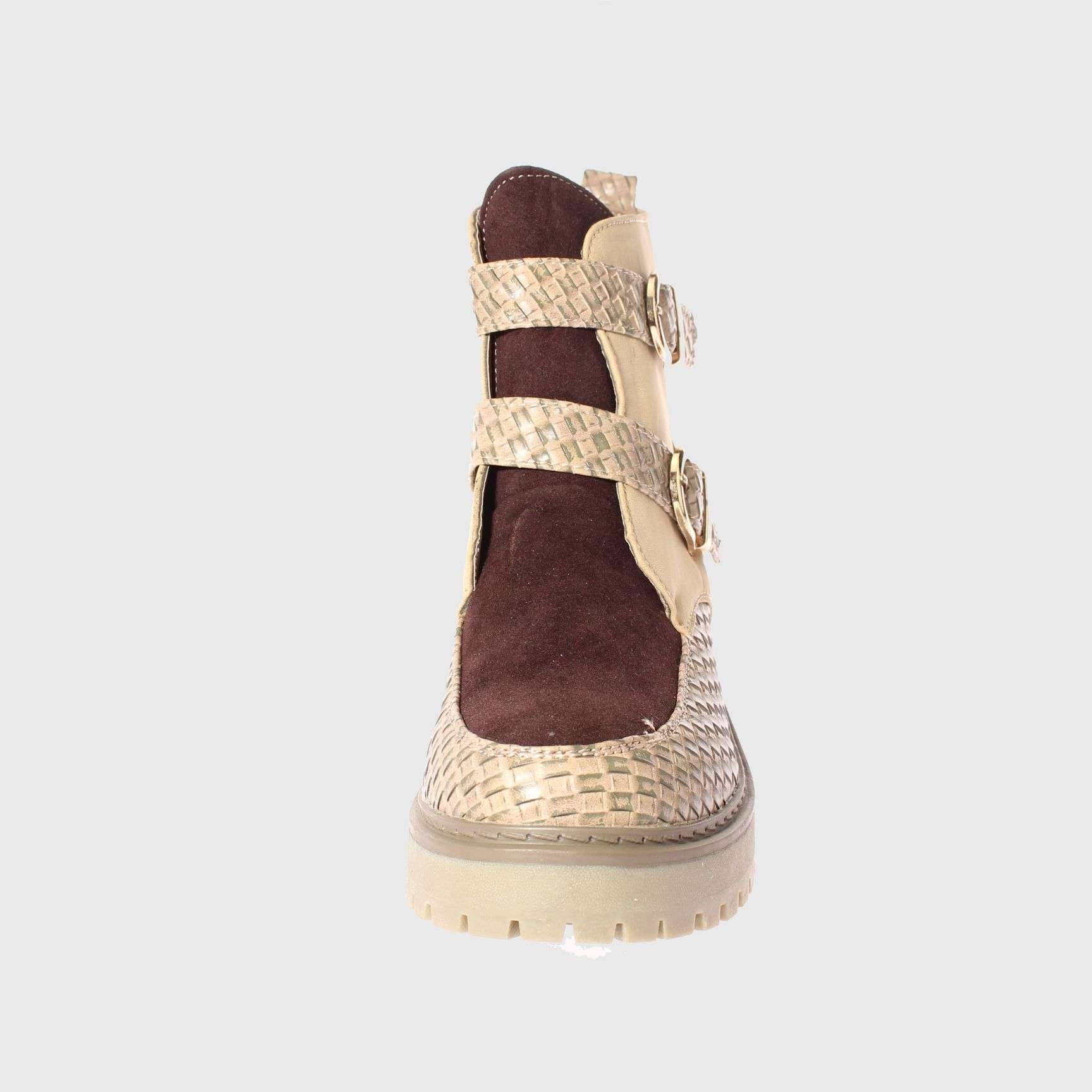BOTIN BEIGE VIA FRANCA ART. 5HC13693BEIGE - 3