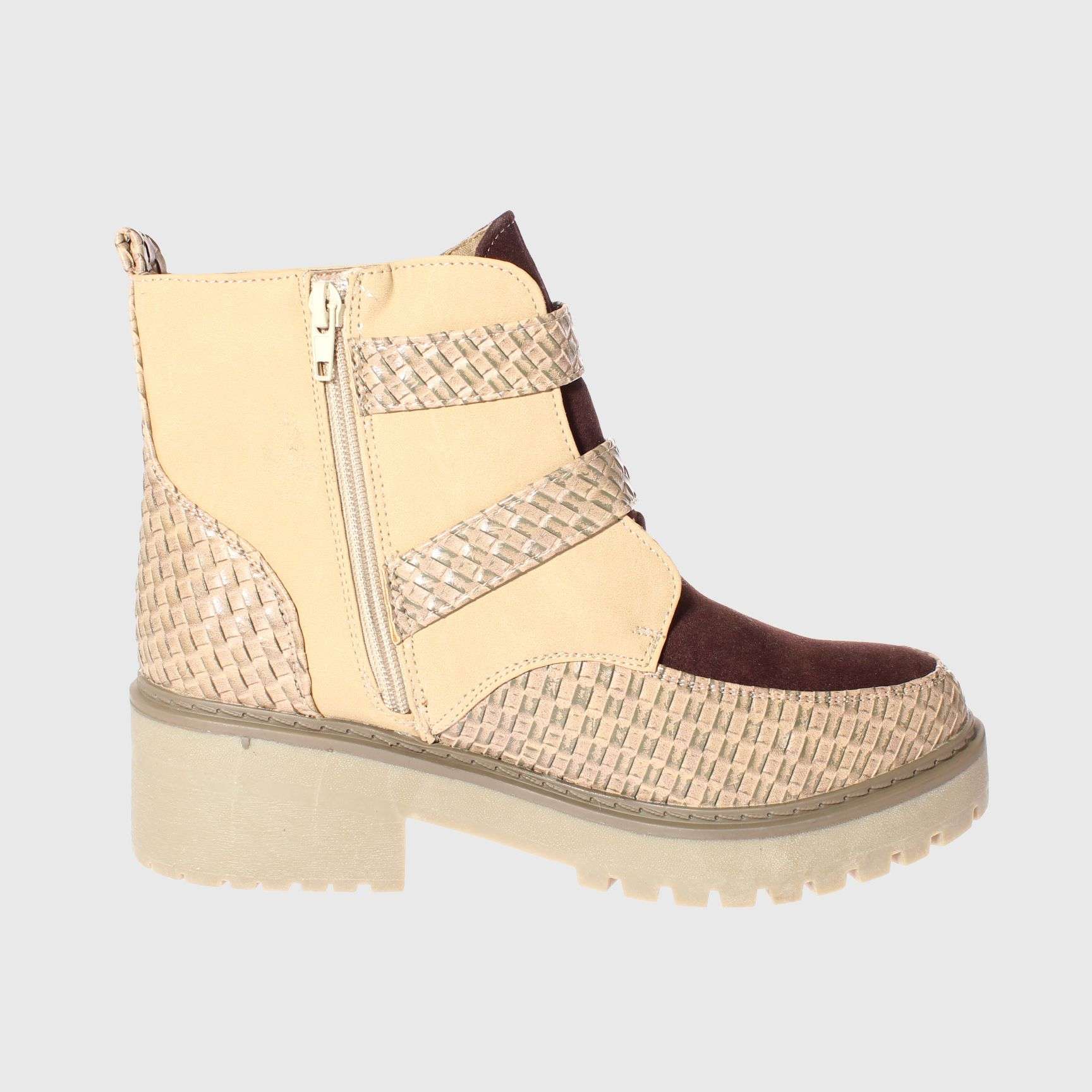 BOTIN BEIGE VIA FRANCA ART. 5HC13693BEIGE - 4