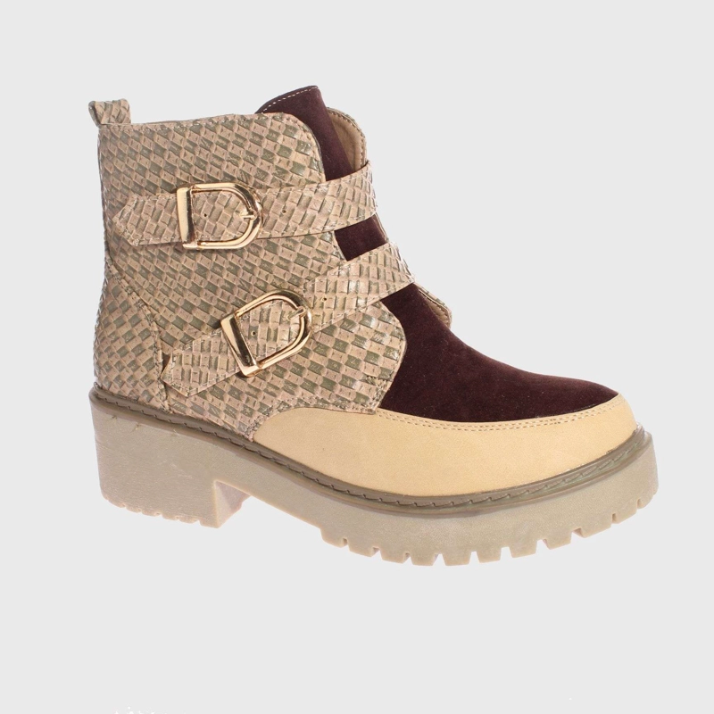 BOTIN BEIGE VIA FRANCA ART. 5HC13692BEIGE - 1
