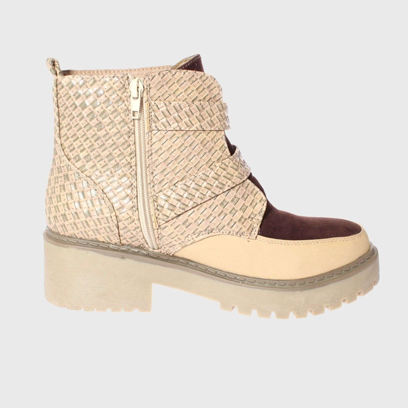BOTIN BEIGE VIA FRANCA ART. 5HC13692BEIGE - 4